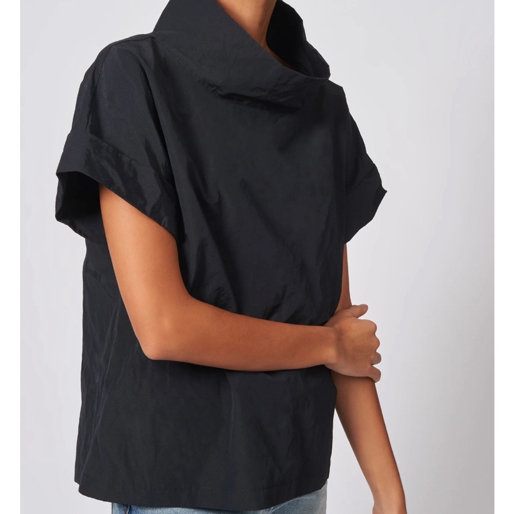 Kal Rieman Cuffed Kimono Tee - Black size xl